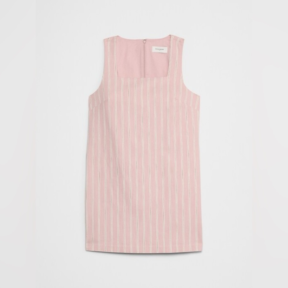 Banana Factory SQUARE-NECK MINI SHIFT DRESS Women's size XL NEW